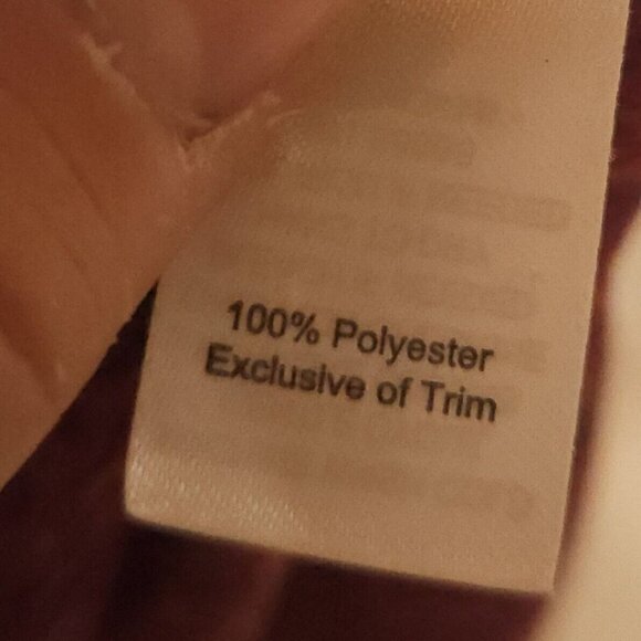 Hinge Womens Orange Purple Sheer Plaid Blouse Medium - Picture 8 of 8